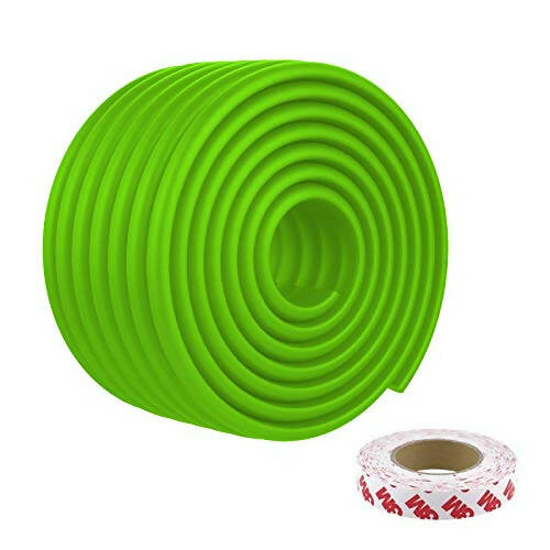 Safe-O-Kid Unique High Density- Prevents From Head Injury Multi-Functional 2 Meter Edge Guard - Grass Green - Distacart