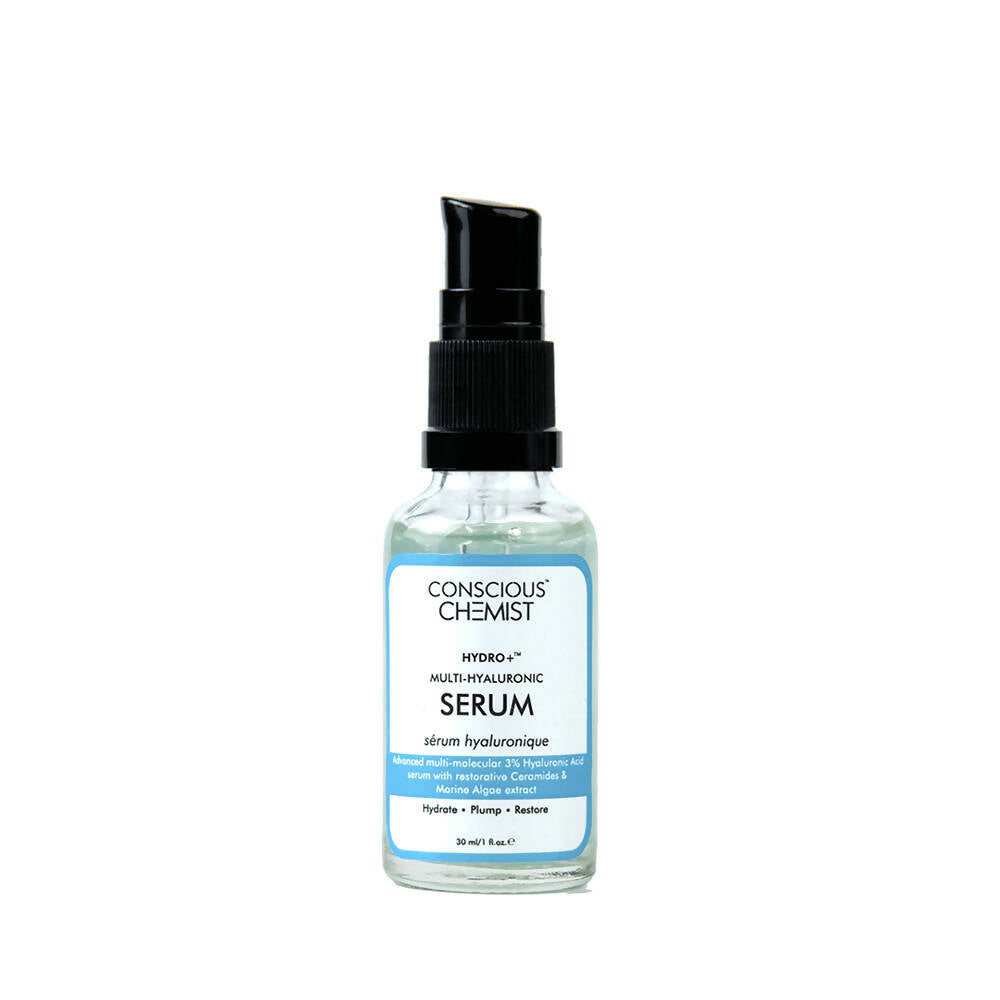 Conscious Chemist Hydro+ Multi-Hyaluronic Serum - Distacart