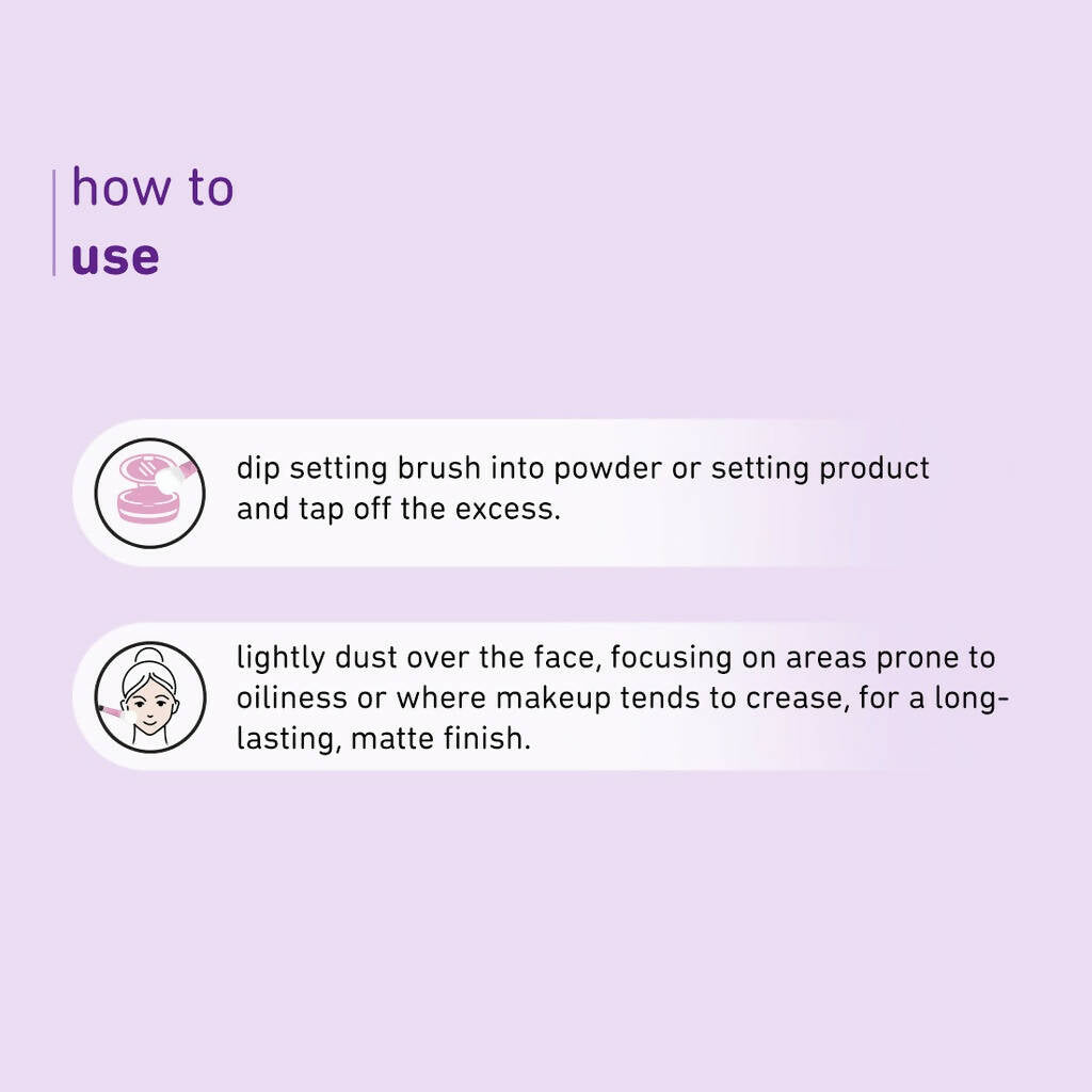 Plum Soft Blend Setting Brush Easy Pick-up 03 - Distacart