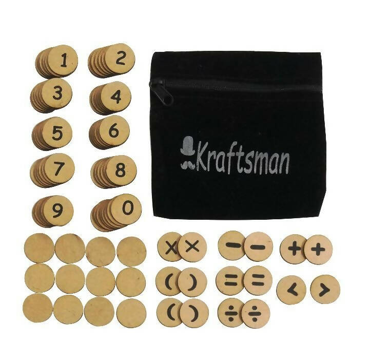 Kraftsman Kindergarten Educational, Growing and Knowing Game (Learning Maths and Memory Matching) - Distacart