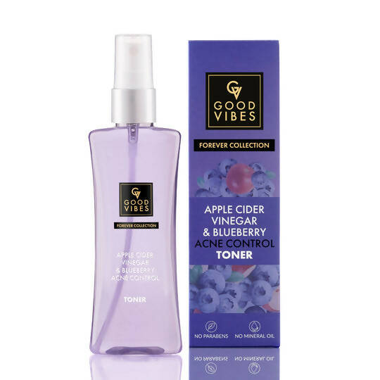 Good Vibes Apple Cider Vinegar & Blueberry Acne Control Toner - Distacart