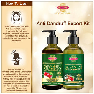 Inveda Anti Dandruff Expert Kit