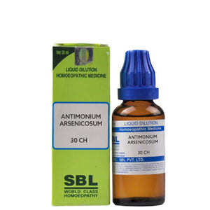 SBL Homeopathy Antimonium Arsenicosum Dilution - Distacart