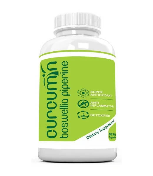 Ramini Bio Nutrition Curcumin Piperine Boswellia Veg Capsules - Distacart