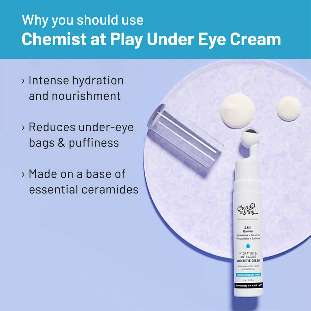 Chemist At Play Hydrating & Anti-Aging Under Eye Cream - Distacart
