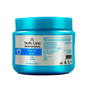 Vedic Line Foot Spa Scrub with Menthol - Distacart