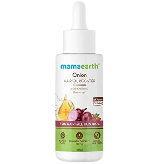 Mamaearth Onion Hair Oil Booster For Hair Fall Control