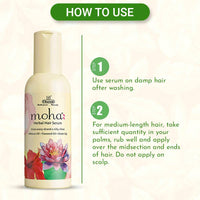 Thumbnail for Moha Herbal Hair Serum usage