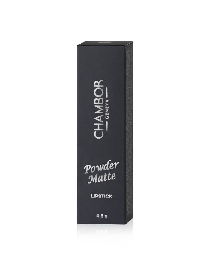 Chambor 163 Dusky Earth Powder Matte Lipstick - Distacart