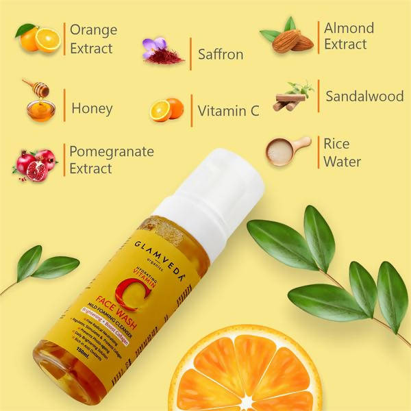 Glamveda Vitamin C Brightening Face Wash