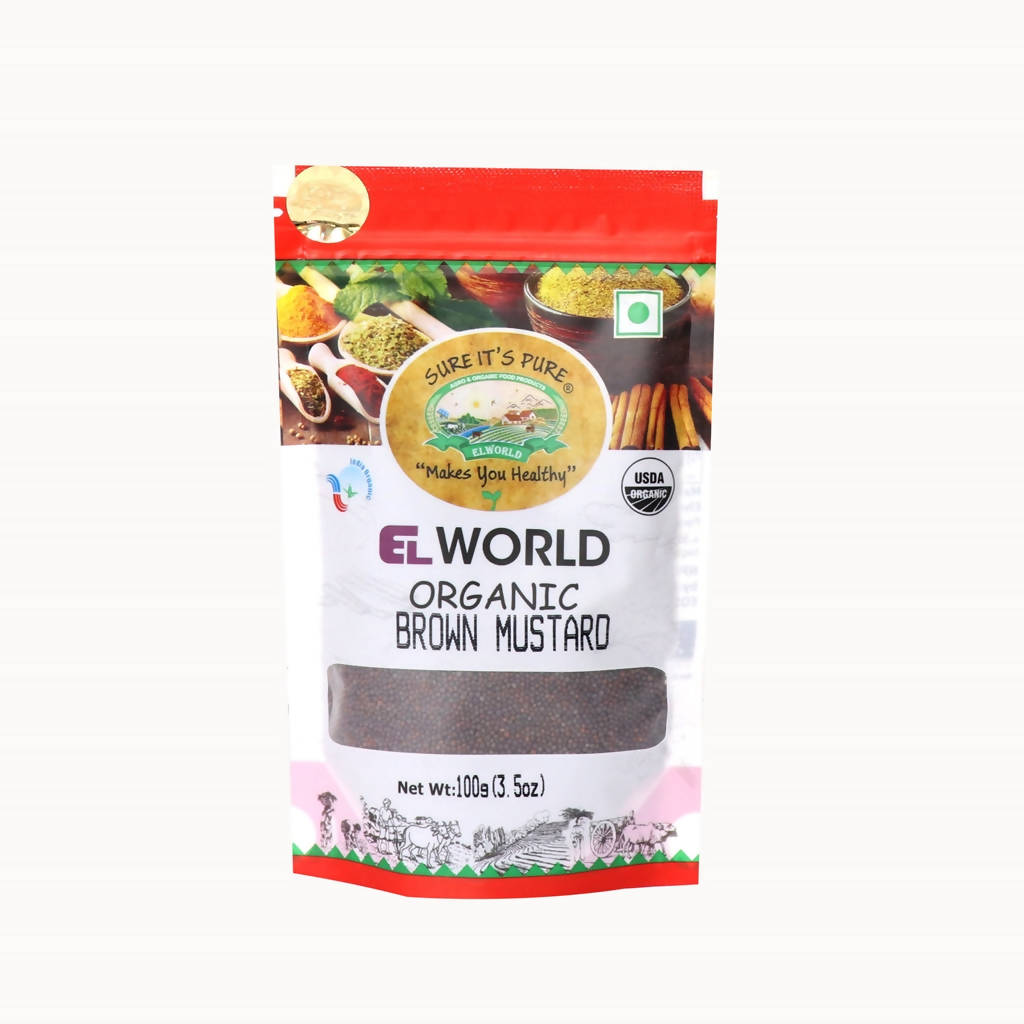 El World Organic Brown Mustard - Distacart