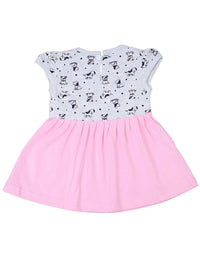 Thumbnail for NammaBaby Baby Girl's A-Line Mini Frock Dress - Pink - Distacart