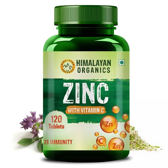 Himalayan Organics Zinc With Vitamin C Tablets