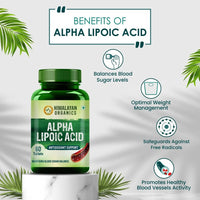 Thumbnail for Organics Alpha Lipoic Acid Tablets