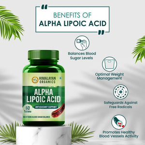 Organics Alpha Lipoic Acid Tablets