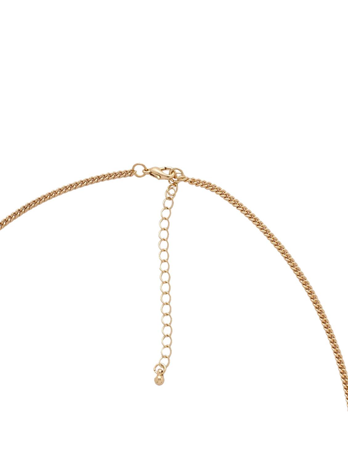 Gold-Plated Alloy Shell And Brass Leaf Statement Necklace - The Pari - Distacart