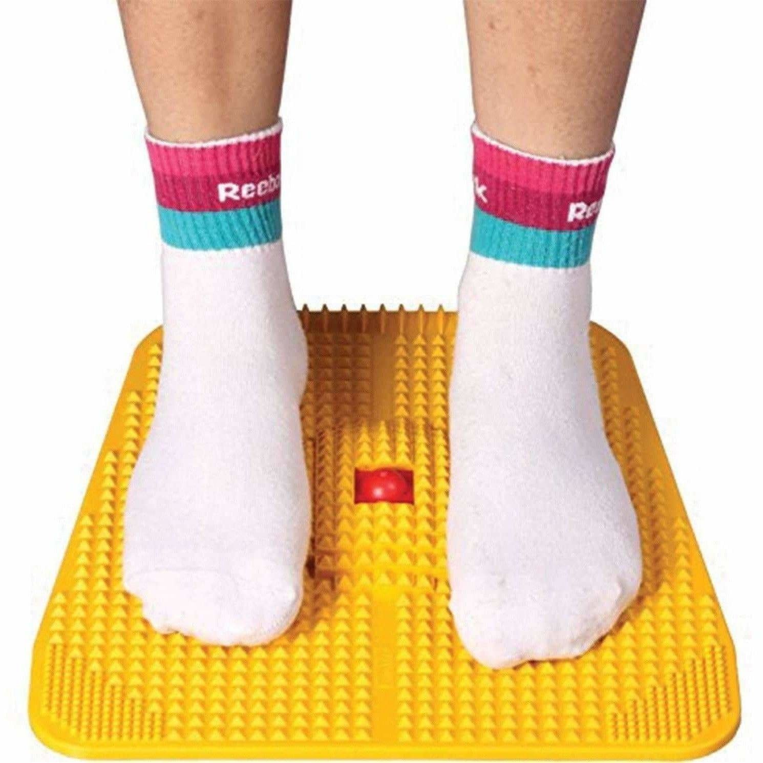 Yellow - Powermat Accupressure Mat Massager   - Distacart
