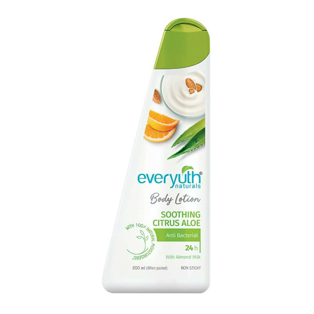 Everyuth Naturals Body Lotion Soothings Citrus Aloe - Distacart