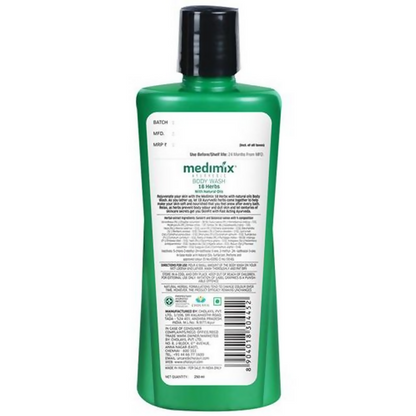 Medimix Ayurvedic 18 Herbs Body Wash With Natural Oils - Distacart