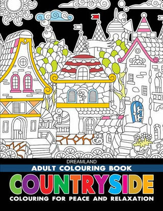 Dreamland Countryside- Colouring Book for Adults - Distacart