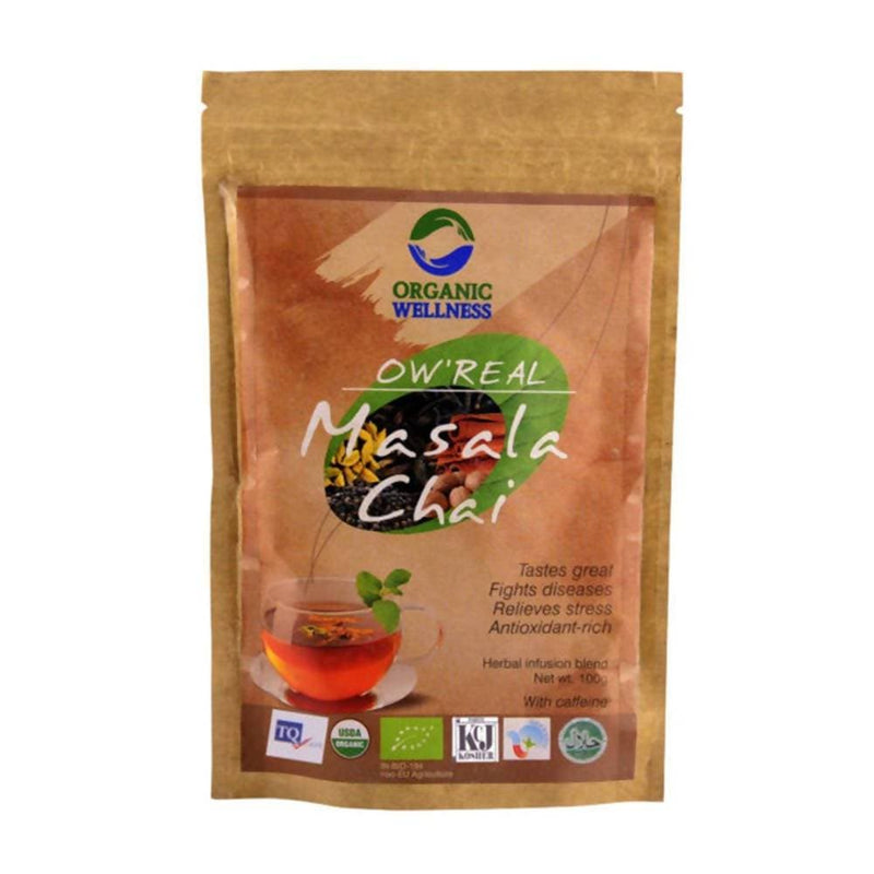 Organic Wellness Ow&#39;Real Masala Chai Zipper Pack