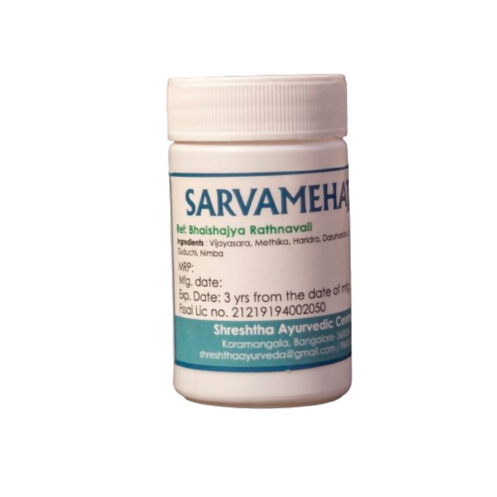 Shreshtha Herbals Sarvamehajit Capsules - Distacart