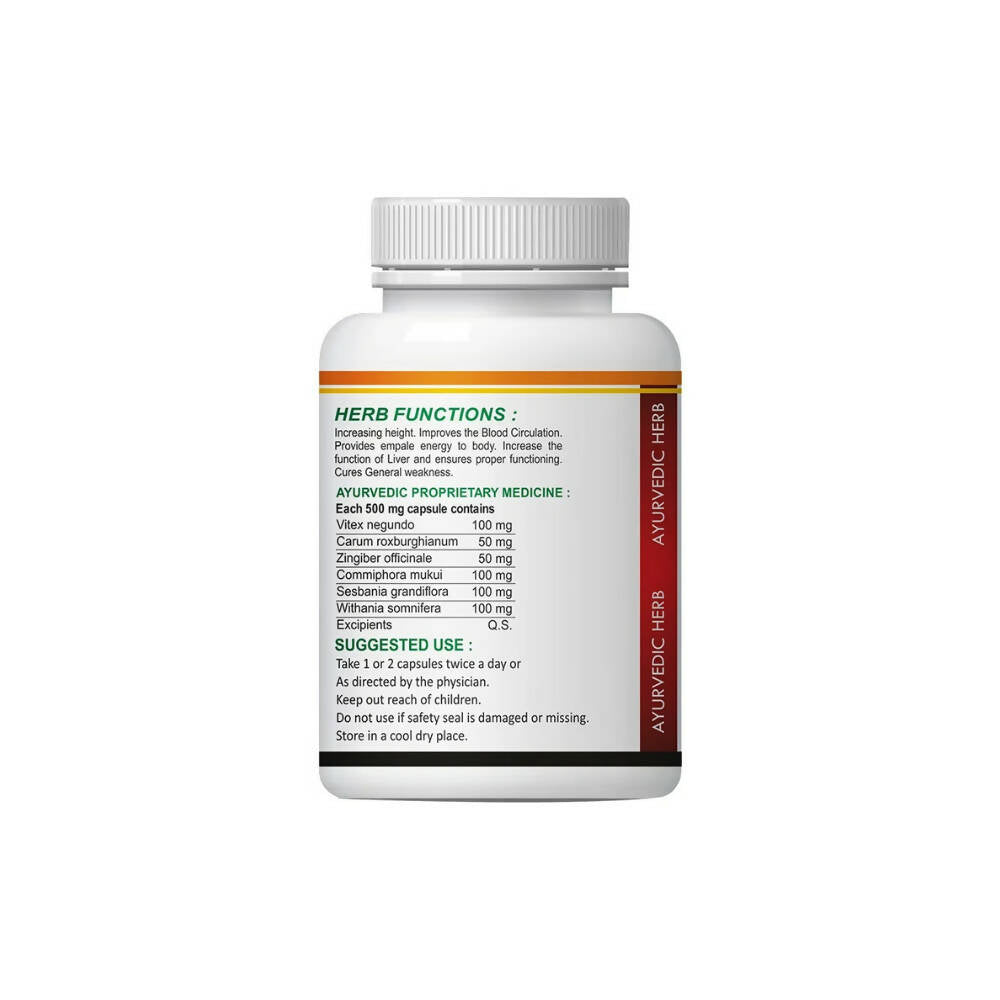 Natural Height Growth Capsules - Distacart