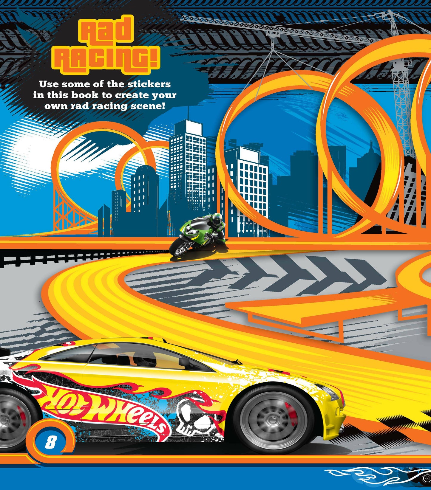 Dreamland Publications Hot Wheels Activity Book with Stickers: Children Interactive & Activity Book - Distacart