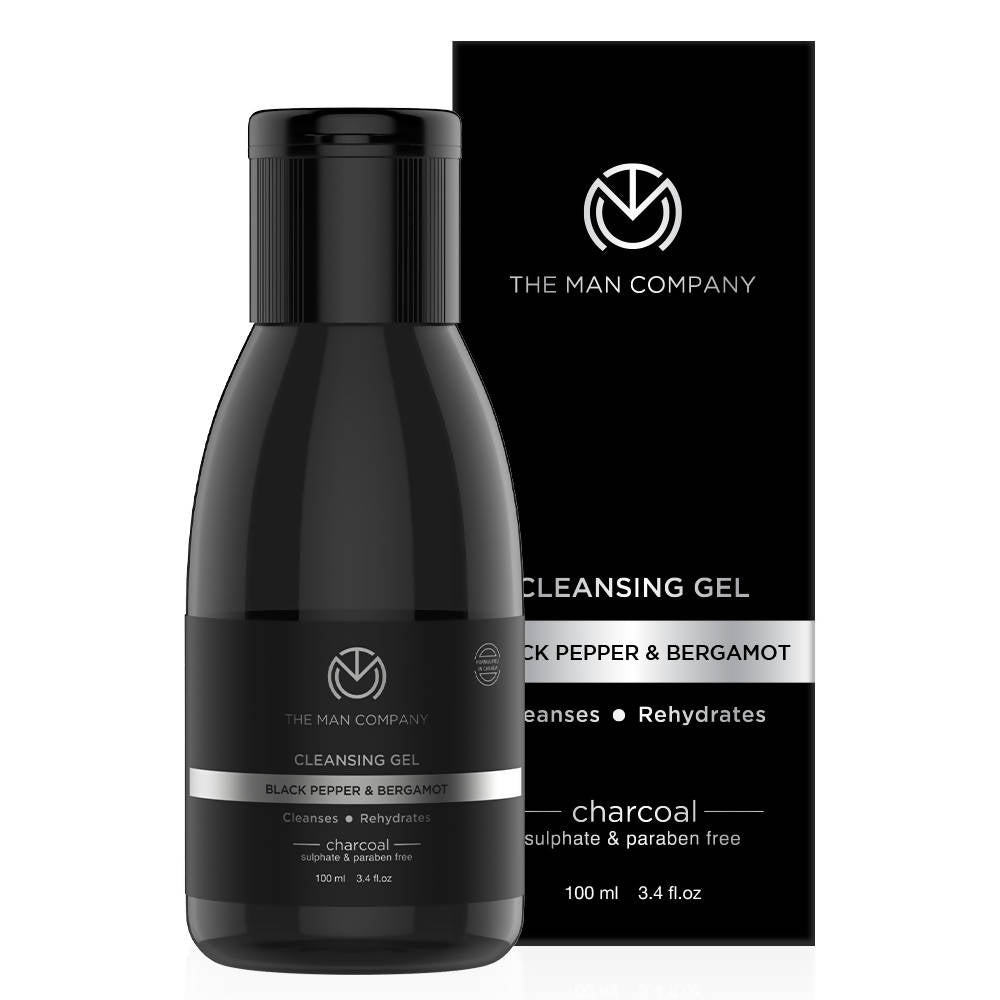 The Man Company Charcoal Cleansing Gel - Distacart