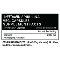 Thumbnail for Livestamin Spirulina Capsules - Distacart