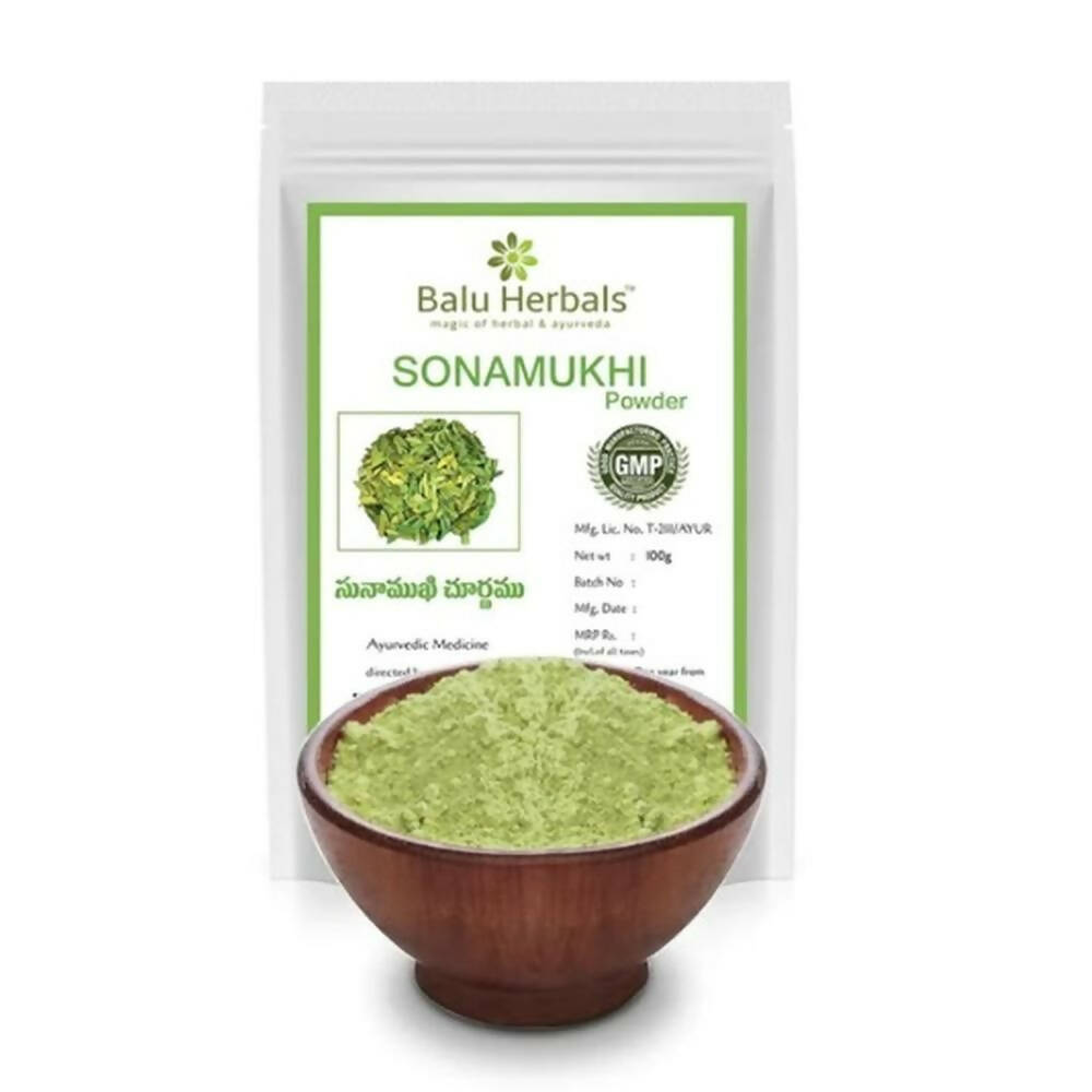 Balu Herbals Senna Leaves (Sonamuki Akulu) Powder - Distacart