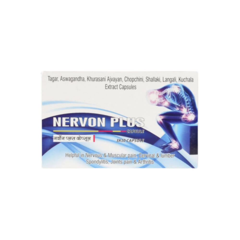 SN Herbals Nervon Plus Capsules - Distacart