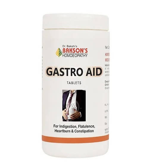 Bakson&#39;s Homeopathy Gastro Aid Tablets