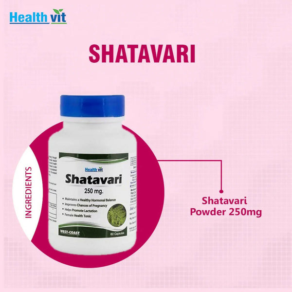 Healthvit Shatavari Capsules - Distacart