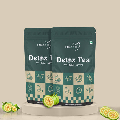 Oraah Detox Herbal Tea for Weight Management - Distacart