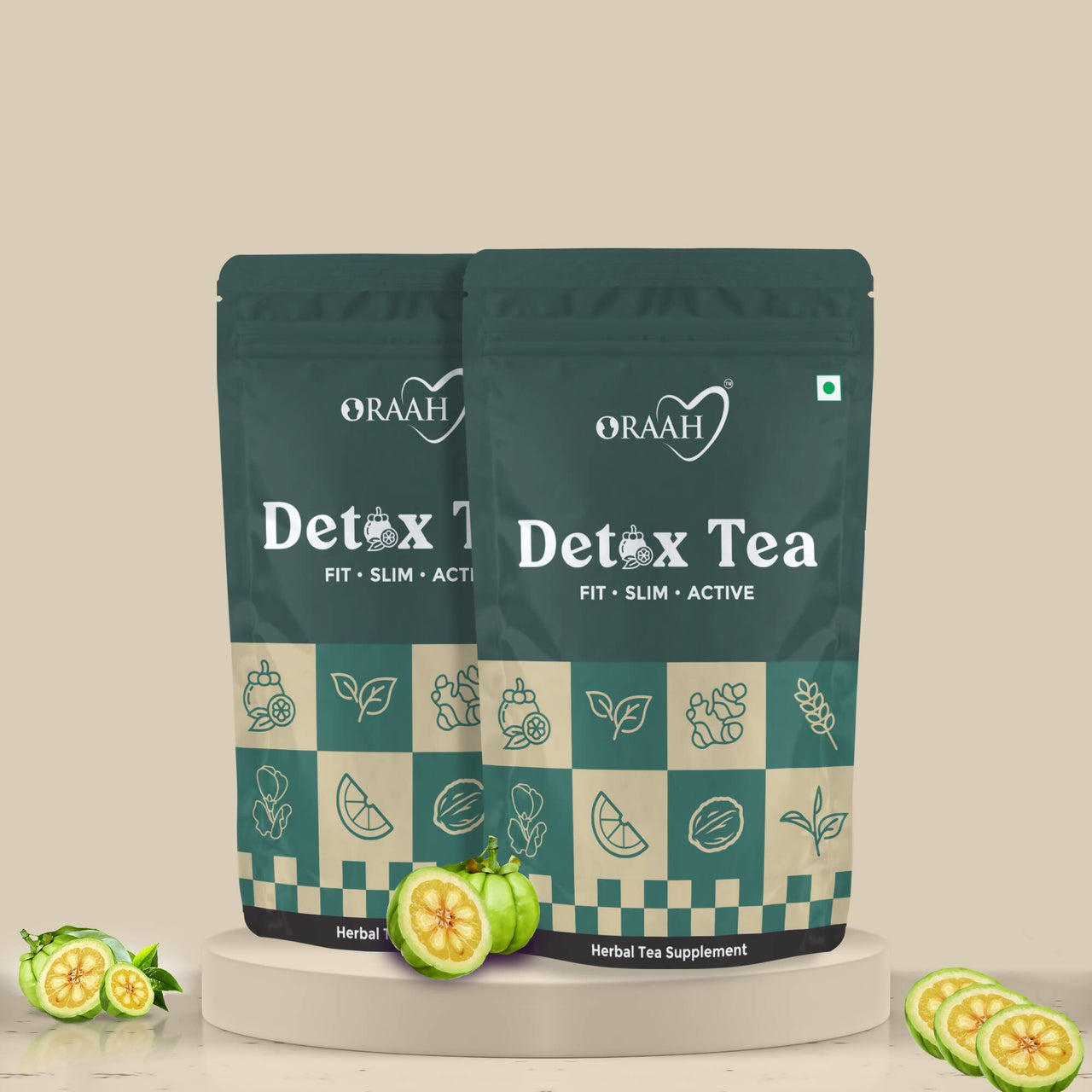 Oraah Detox Herbal Tea for Weight Management - Distacart