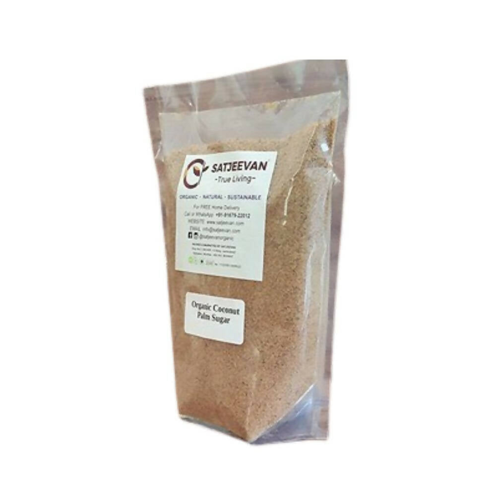 Satjeevan Organic Coconut Palm Sugar - Distacart