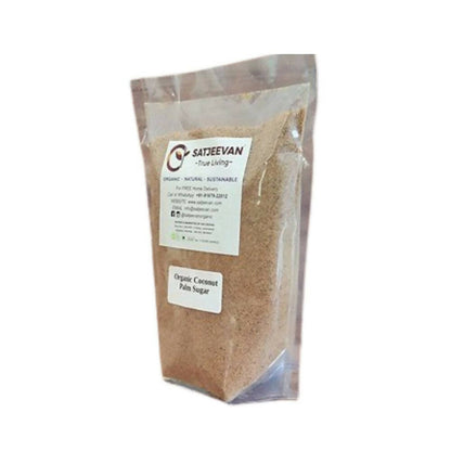 Satjeevan Organic Coconut Palm Sugar - Distacart