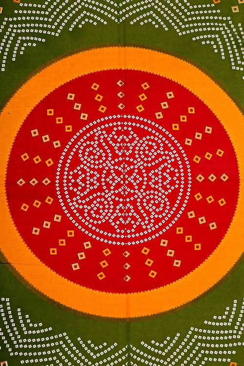 Vamika Printed Cotton Red Color Beautiful Design Bedsheet With Pillow Covers (LEOC_BANDJ_R) - Distacart