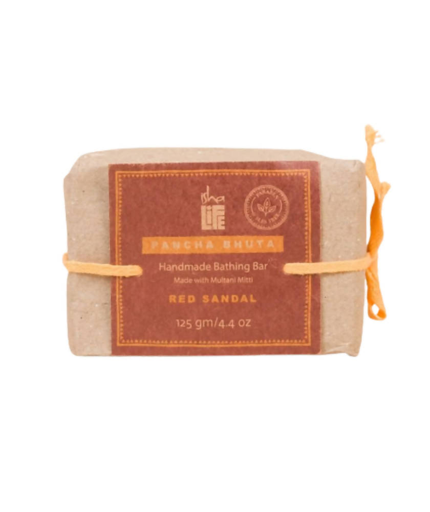 Isha Life Multani Mitti Red Sandal Soap - Distacart