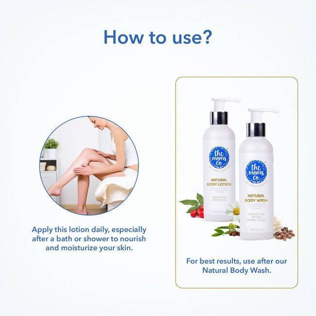 The Moms Co Natural Body Lotion - Distacart