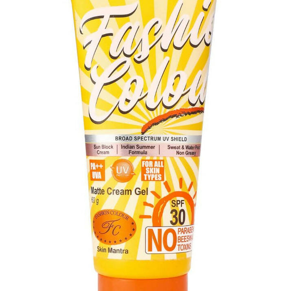 Fashion Colour Sun Block and Protection Cream-SPF30 - Distacart