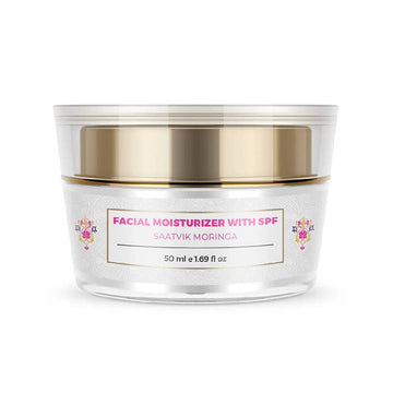 Nourish Mantra Saatvik Moringa Facial Moisturizer with SPF - Distacart